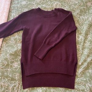 BCBG Cold Shoulder Sweater